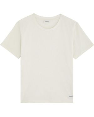 Saint Laurent Crew-Neck Tee - White