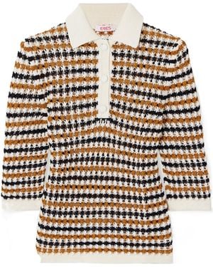 Eres Comeback Striped Polo Top - Multicolour