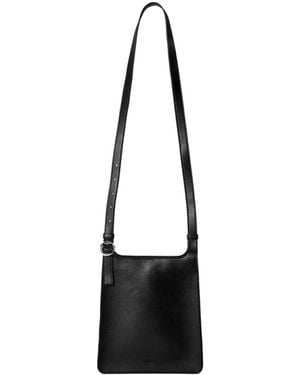 Jacquemus Solid Color Cross Body Bag - White