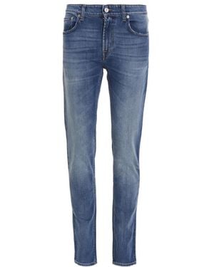 Department 5 Logo Jeans - Blue
