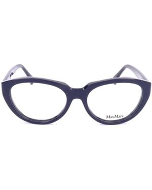 Max Mara Cat-Eye Frame Glasses - White
