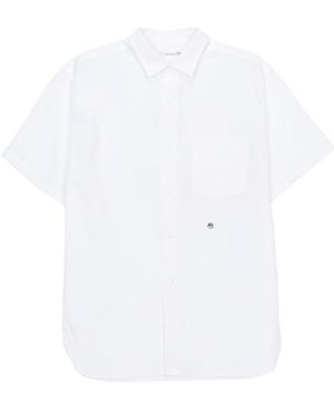 Nanamica Short-Sleeved Lapel Shirt - White