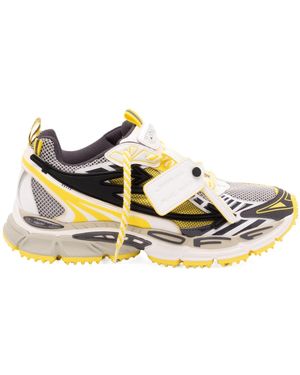 Off-White c/o Virgil Abloh Lace-Up Trainers - Metallic