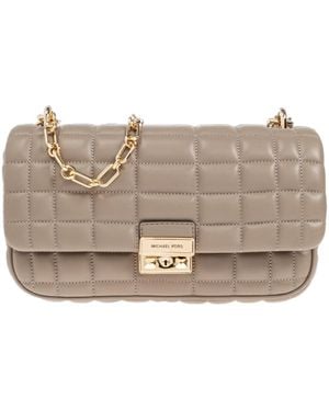 MICHAEL Michael Kors Flap Shoulder Bag - Gray