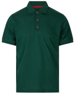 Kiton Short-Sleeve Polo Shirt - Green