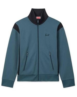 KENZO Signature Track Jacket - Blue