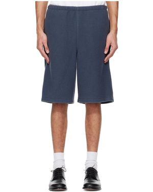 Rier Wool Elastic Waist Shorts - Blue