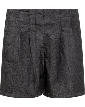 IRO Pleat Detailed Shorts - Black