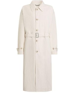 Dolce & Gabbana Belted Trench Coat - White