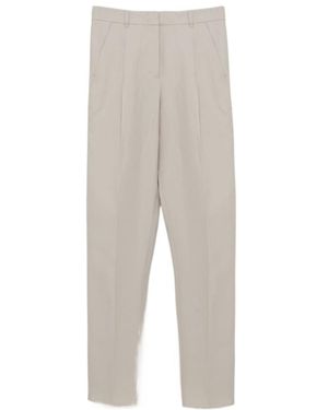 Dorothee Schumacher Logo Casual Pants - Gray