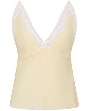 Posse V-Neck Vest - Natural