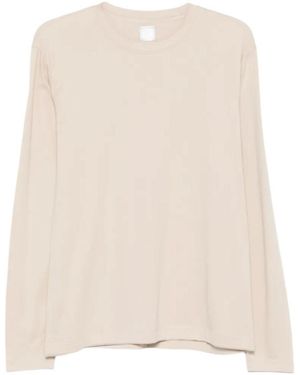Eleventy Round Neck T-Shirt - Natural