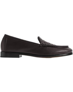 Bottega Veneta Silenzio Loafers - Black