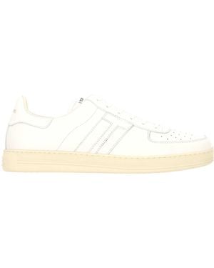 Tom Ford Lace-Up Sneakers - Natural