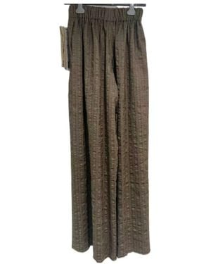 Uma Wang Elastic Waist Casual Trousers - Multicolour