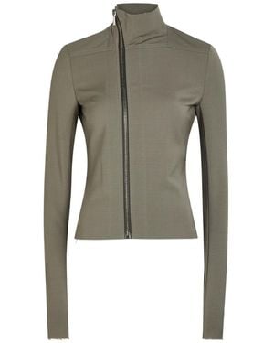 Rick Owens Gary Wool-Blend Jacket - Green