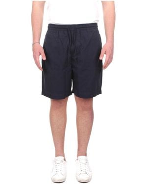 Woolrich Drawstring Poplin Shorts - Blue