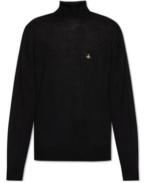 Vivienne Westwood Fisherman Turtleneck - Black