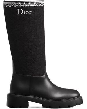 Dior Dentelle Boot - Black