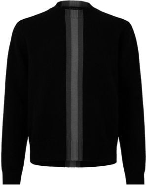 Gucci Zipup Knit Cardigan - Black