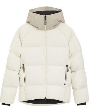 BOSS Hooded Ski Jacket - White