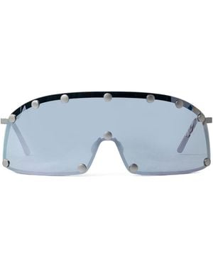 Rick Owens Shield Sunglasses - Blue