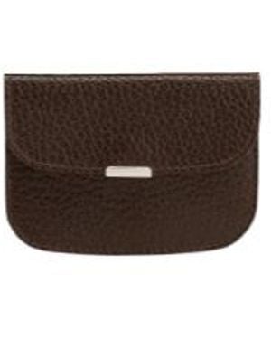 Lemaire Soft Tab Card Holder - Brown