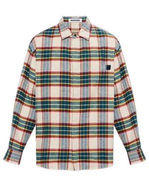 DARKPARK Ethan Checked Shirt - Grey