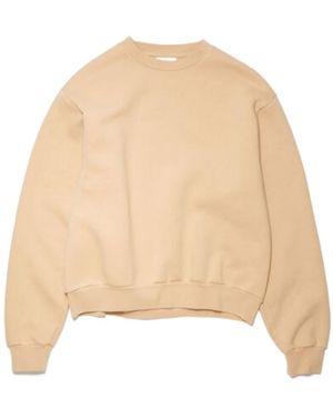 Acne Studios Crewneck Sweatshirt - Natural