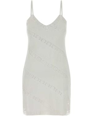 GIMAGUAS Beatrice Lace Mini Dress - White