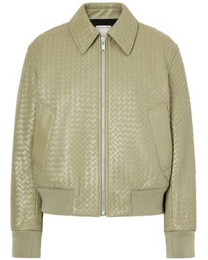 Bottega Veneta Intrecciato Blouson - Green