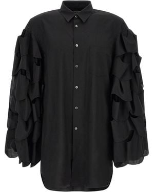 Comme des Garçons Long-Sleeved Shirt - Black