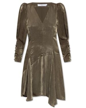 IRO V-Neck Dress - Green
