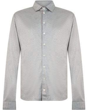 Herno Classic Long-Sleeve Shirt - Gray