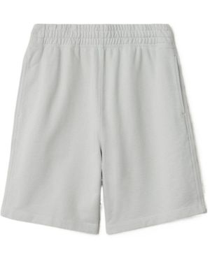 Burberry Daisy B Cotton Shorts - Gray