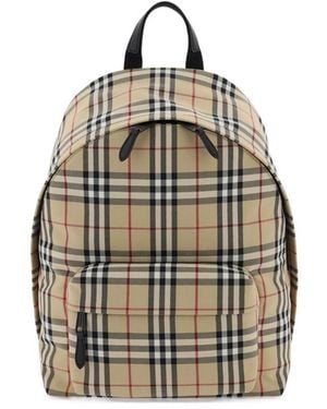 Burberry Jett Zip-Around Backpack - Metallic
