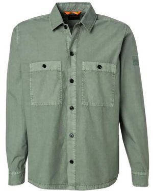 BOSS Long-Sleeved Shirt - Green