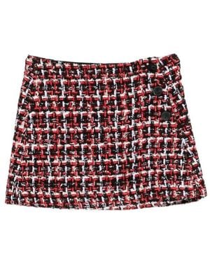 IRO Button-Down Skirt - Red