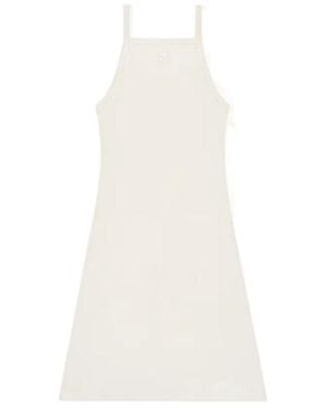 Courreges Sleeveless Mini Dress - White