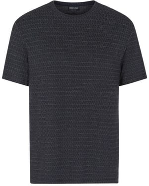 Giorgio Armani Crewneck T-Shirt - Black