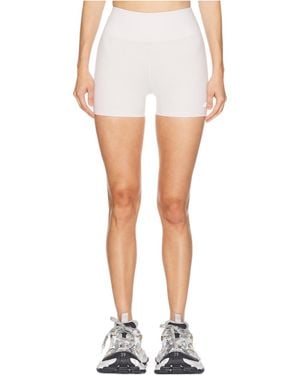 Balenciaga Elastic Waist Shorts - White