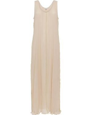TOTEME Round Neck Sleeveless Dress - Natural