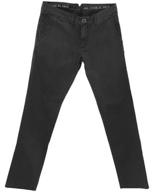 Armani Jeans Belt-Strap Jeans - Black