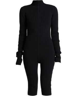 Rick Owens Jumpsuit Virgin Wool - Black
