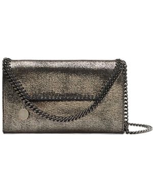 Stella McCartney Falabella Wallet Crossbody Bag - Gray