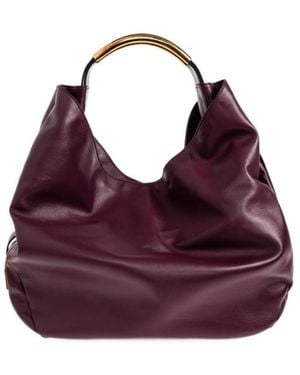 Moschino Single-Handle Handbag - Purple