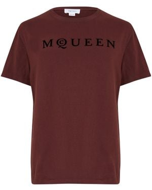 McQueen Regular Fit T-Shirt - Red