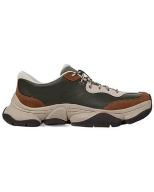 Camper Lace-Up Trainers - Brown