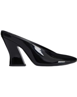 Givenchy Sculpted Heeled Mules - Black