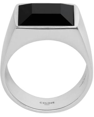 Celine Aiguise Ring - White